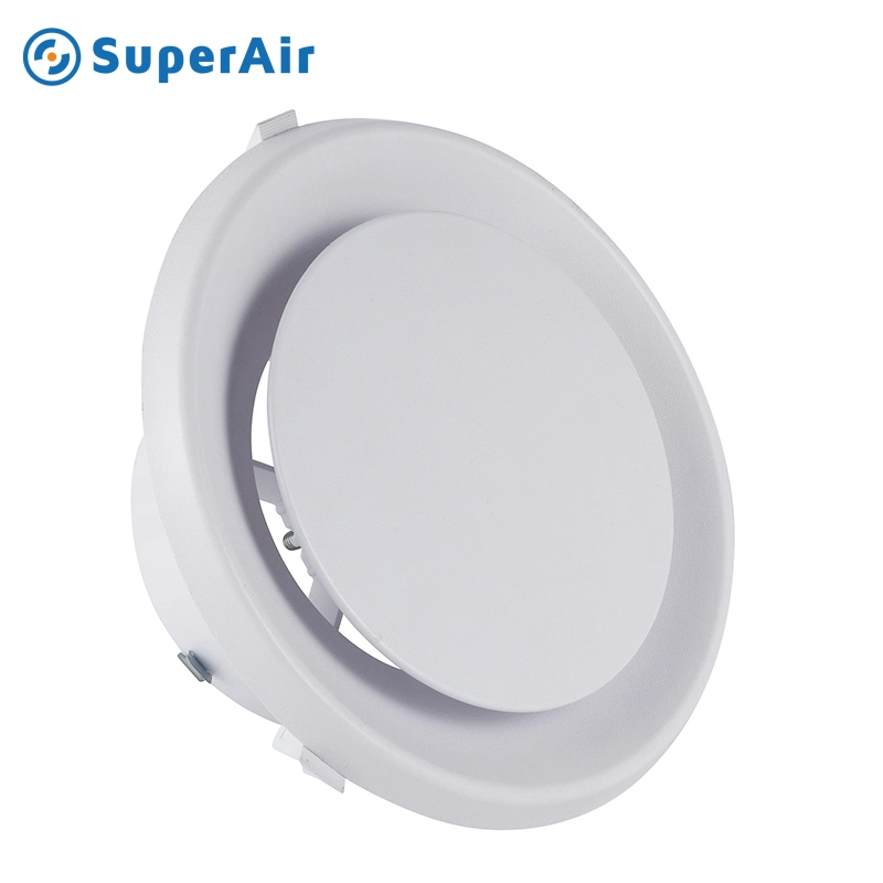 Super Selling Stainless Steel Circular Ceiling Air Valve Disc Vent 4&quot; 100mm, 5&quot; 125mm, 6&quot; 150mm, and 8&quot; 200mm